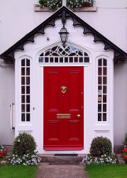 front door